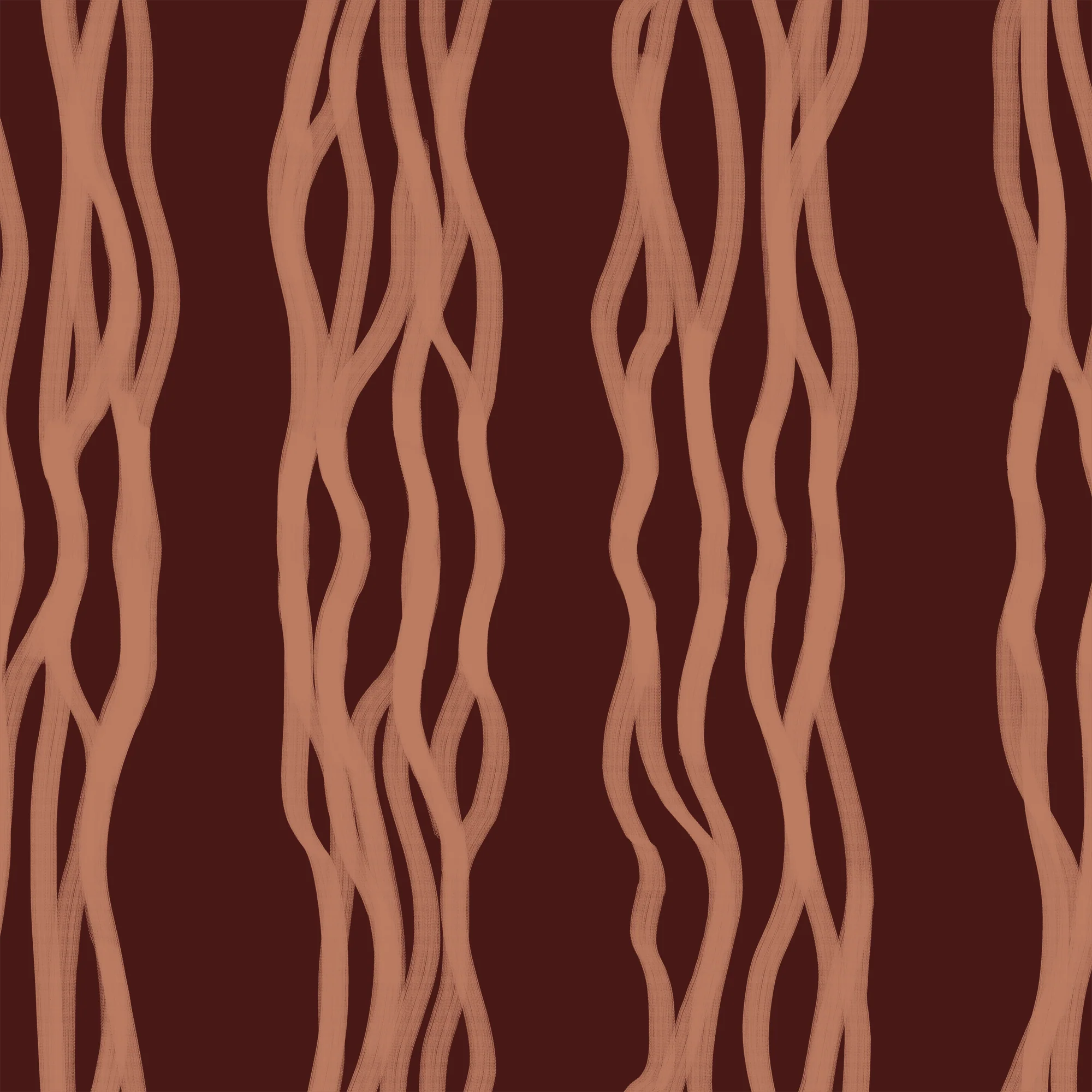 Adele - Modern Stripe Wallpaper Mural - Image 4