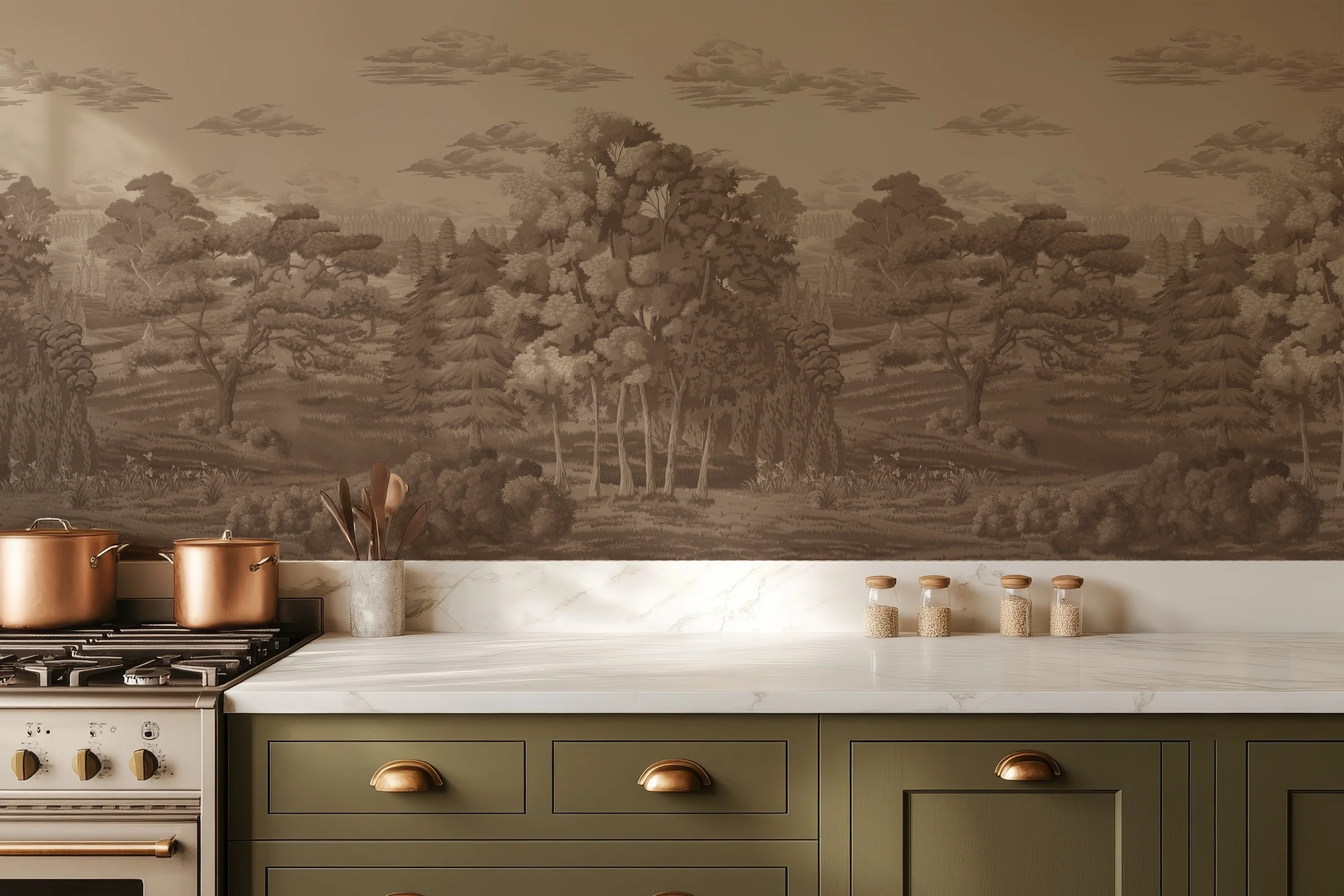 Bridget - Forest Landscape Wallpaper Mural - Image 4