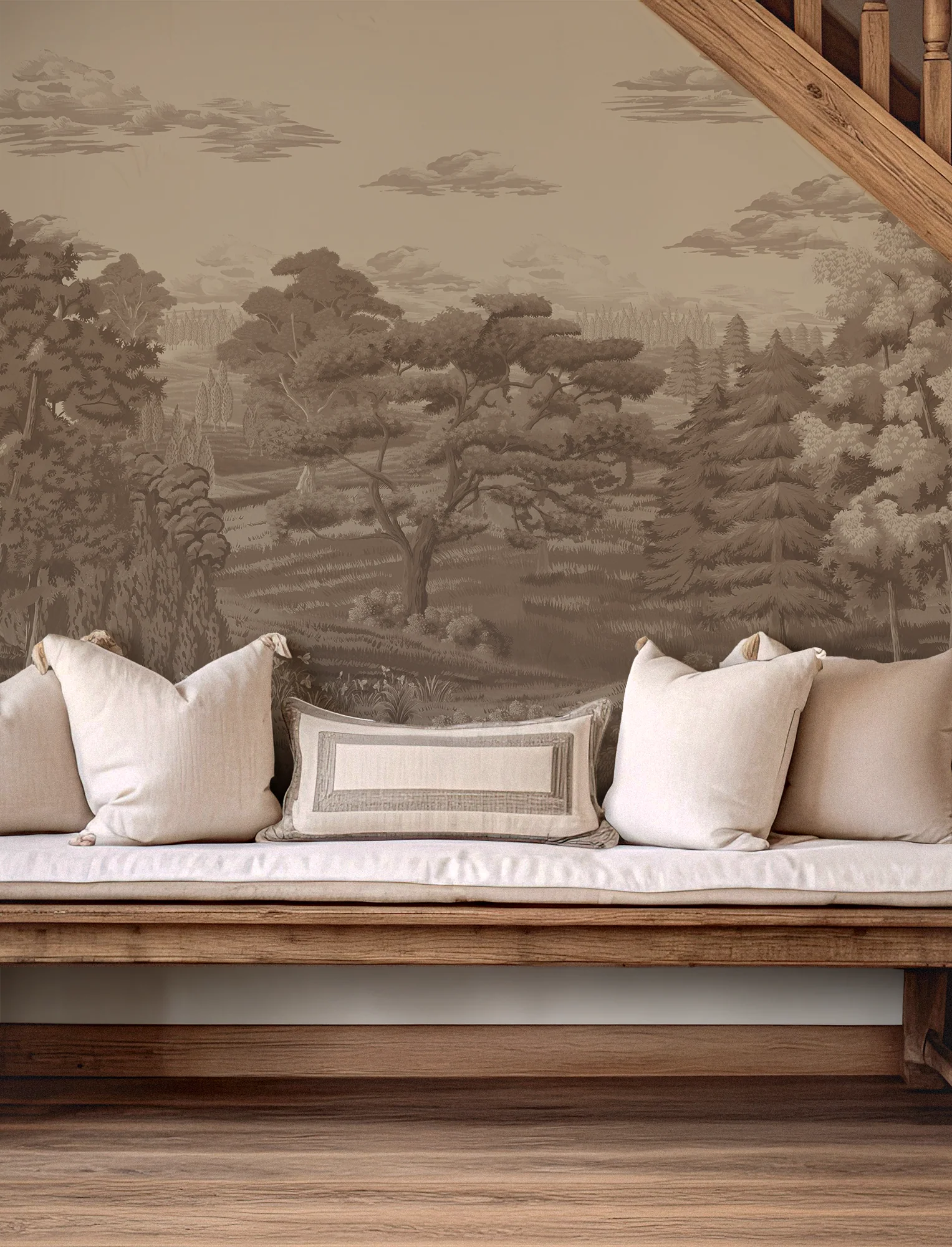 Bridget - Forest Landscape Wallpaper Mural - Image 5