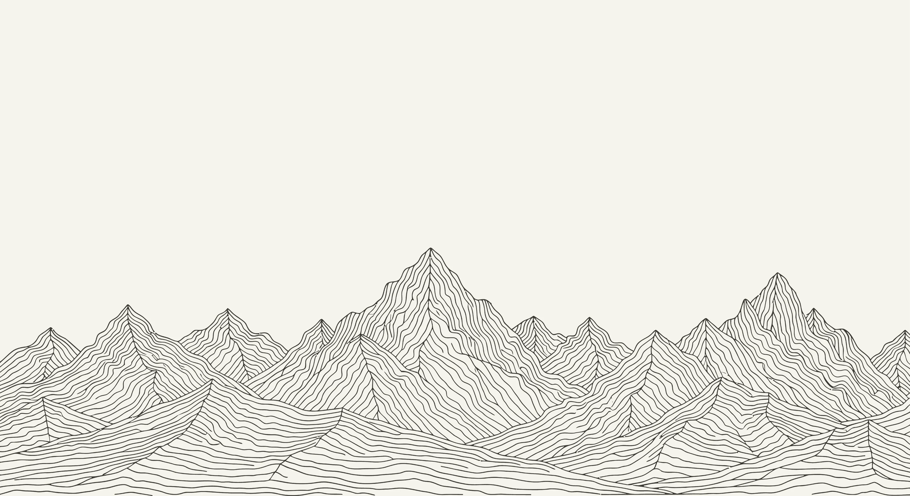 Clyro - Scandinavian Mountain Wallpaper Mural - Image 4