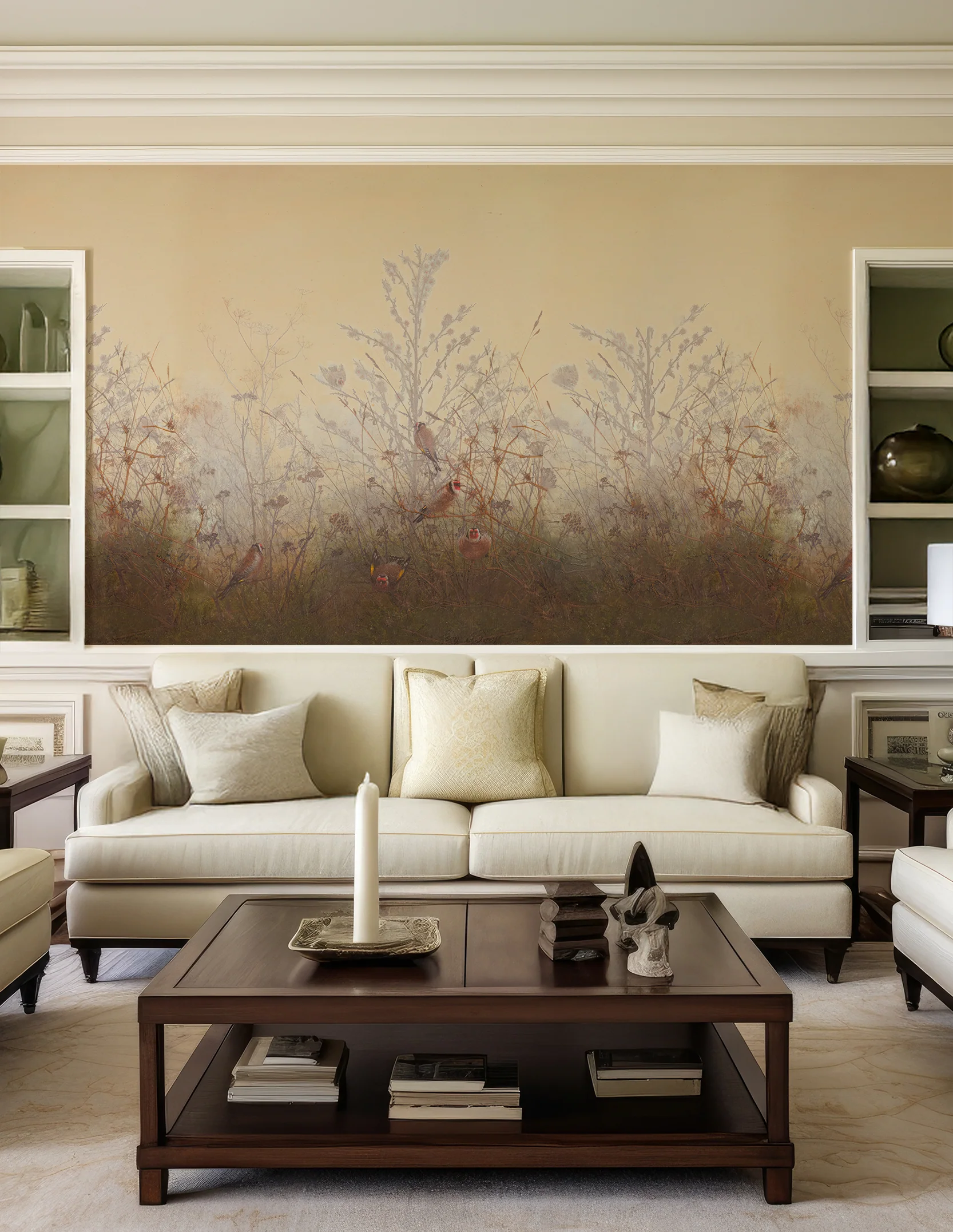 Meryl - British Countryside Painting Wallpaper Mural - Image 3