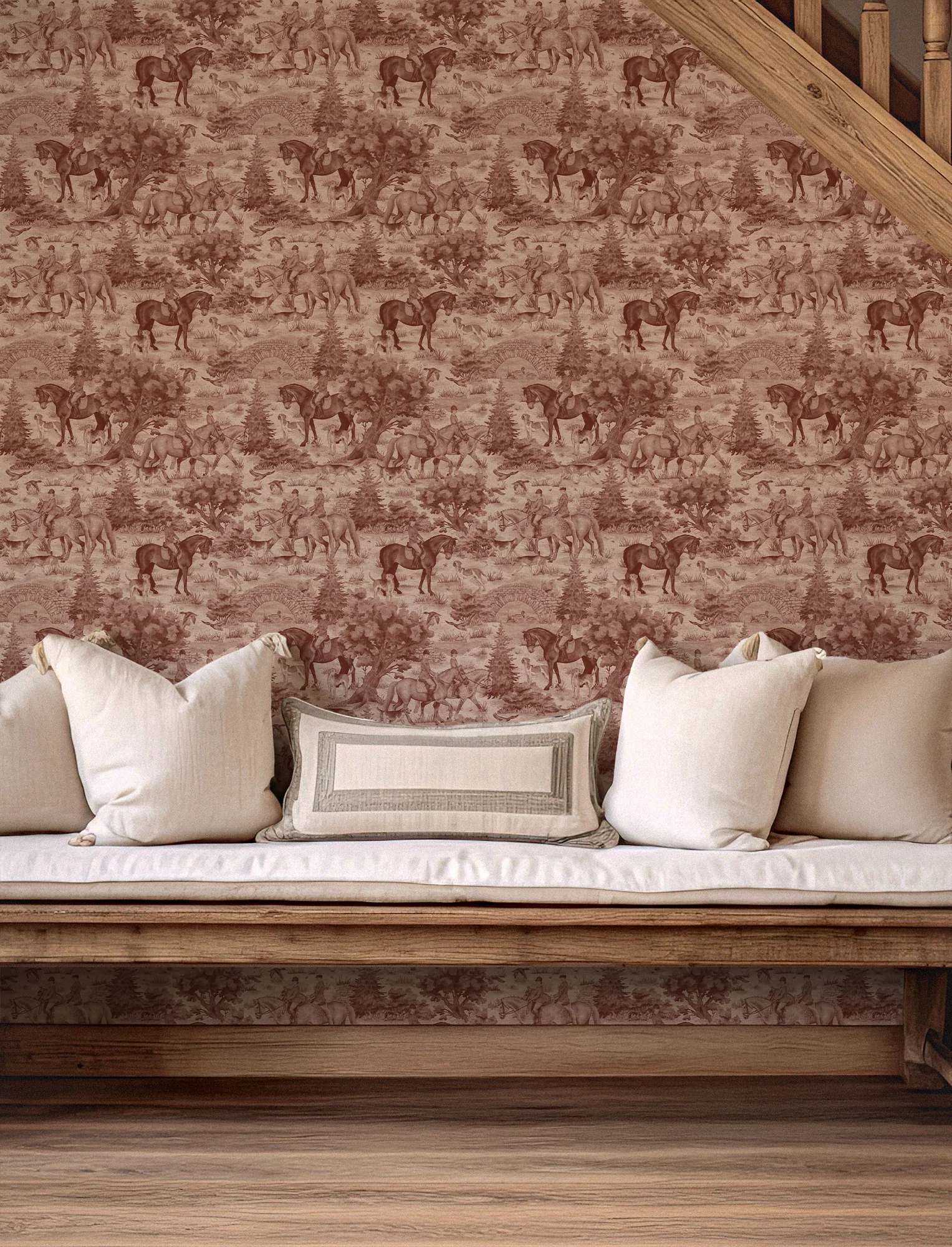 Penny - Vintage Country Jocky Wallpaper Mural